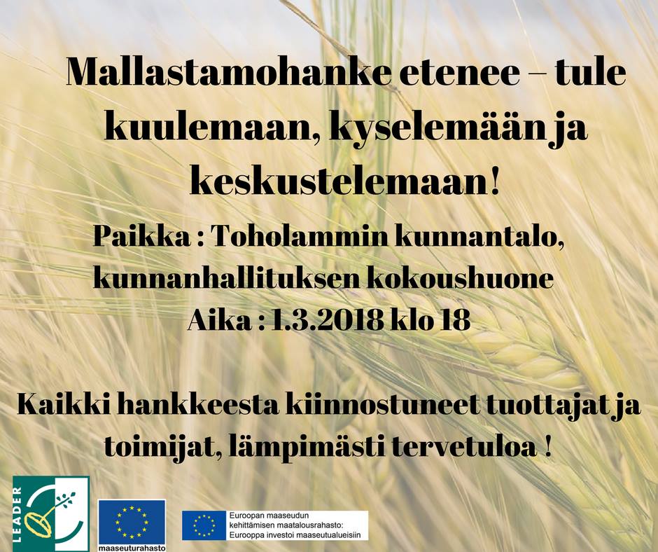Read more about the article Mallastamohanke etenee