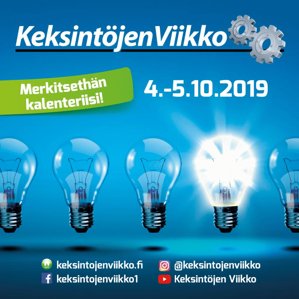 Read more about the article Keksintöjen viikko Viitasaarella 4.-5.10.